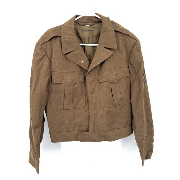 Other - WWII Army Jacket 3rd Brown Coat Jacket